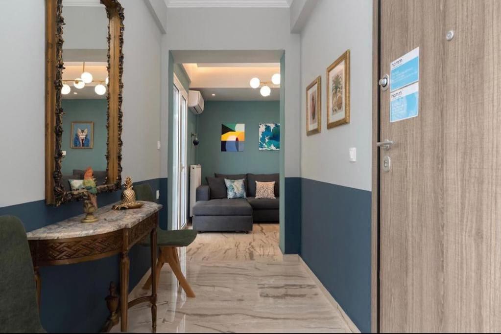 Artistic Apt In Vibrant Gazi With Large Terrace By Ghh Athen Eksteriør billede