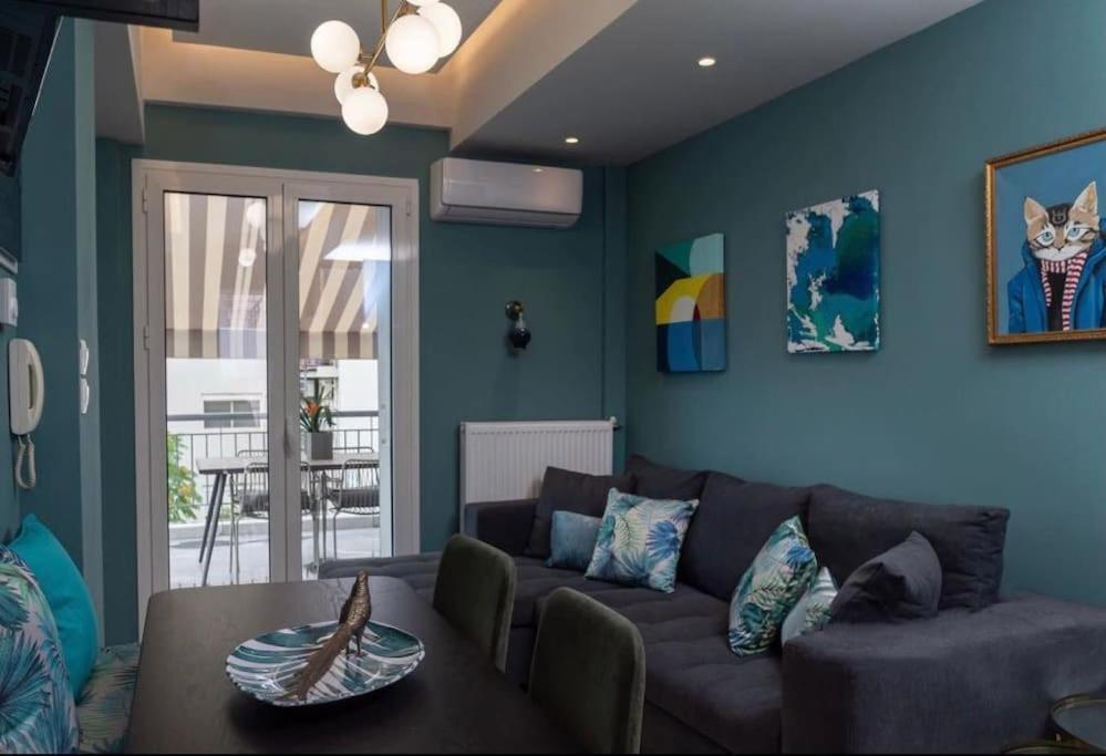 Artistic Apt In Vibrant Gazi With Large Terrace By Ghh Athen Eksteriør billede